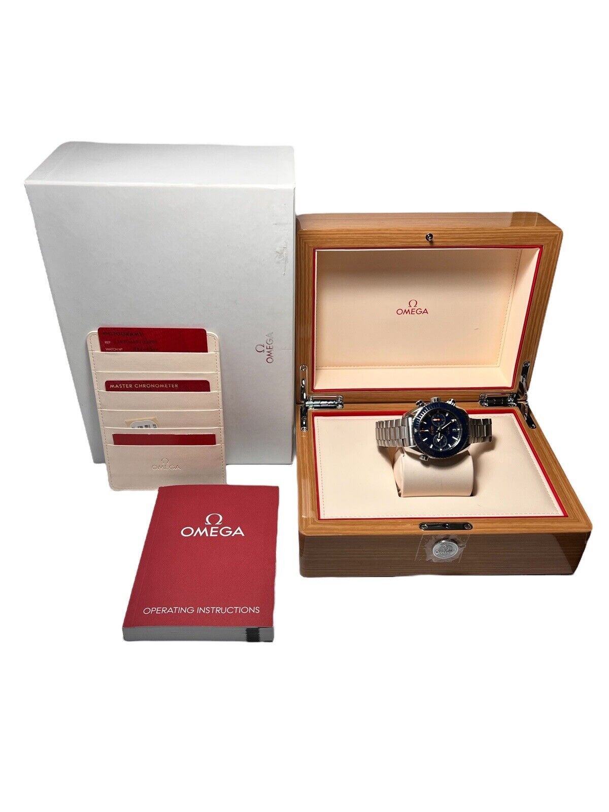 OMEGA Seamaster Planet Ocean Chronograph Blue Dial 215.30.46.51.03.001 - 45mm