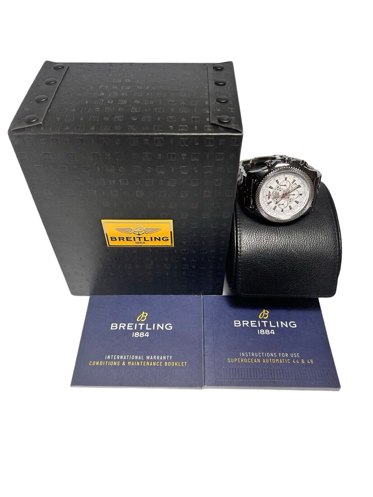 Breitling Bentley B05 Unitime Steel 49mm Automatic Men’s Watch AB0521 W/ Box