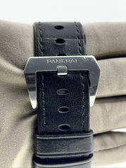 Panerai Base Logo Stainless Steel Black 44mm Automatic Men’s Watch PAM00000
