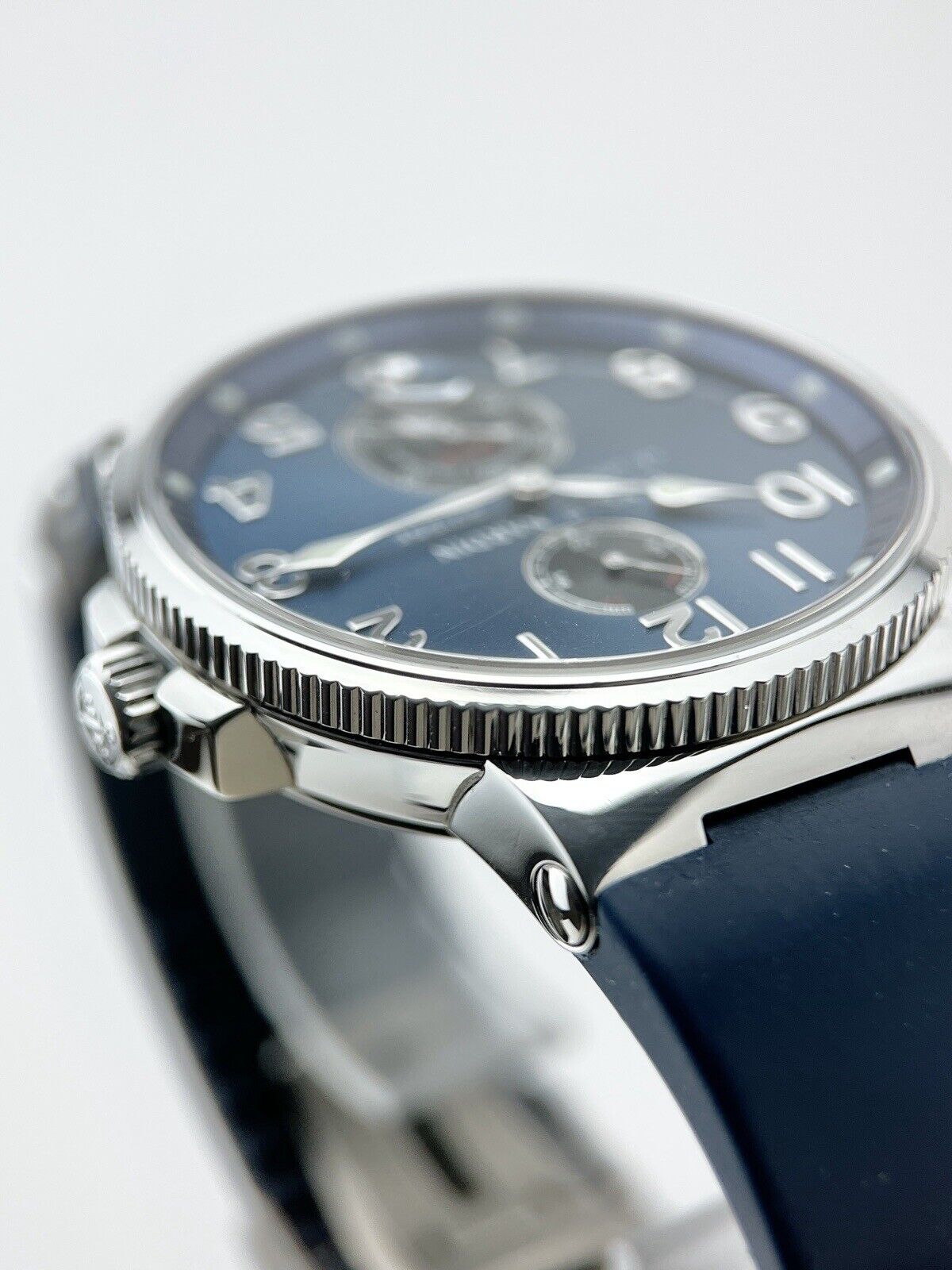 2011 Ulysse Nardin Marine Chronometer Automatic Watch 41mm Blue Dial 263-66