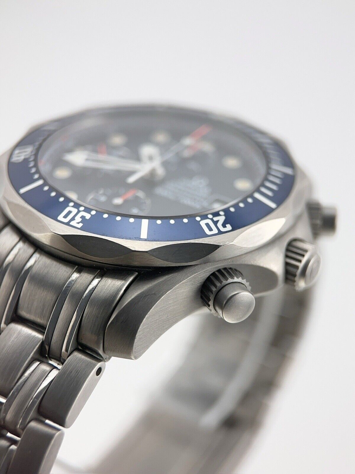 Omega Seamaster Titanium Blue Dial 41.5mm Automatic Men’s Watch 2298.80.00