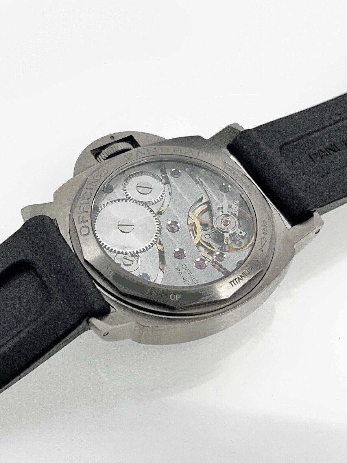 PANERAI Luminor Marina Titanium PAM00177 Hand Winding Men's Watch 44mm
