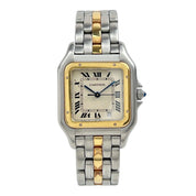 Cartier Panthere Single Row 27mm Quartz Movement Watch 187949 White Dial