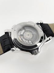 Ulysse Nardin Dual Time 243-55 Men's Black Dial Automatic 42mm Watch With Box
