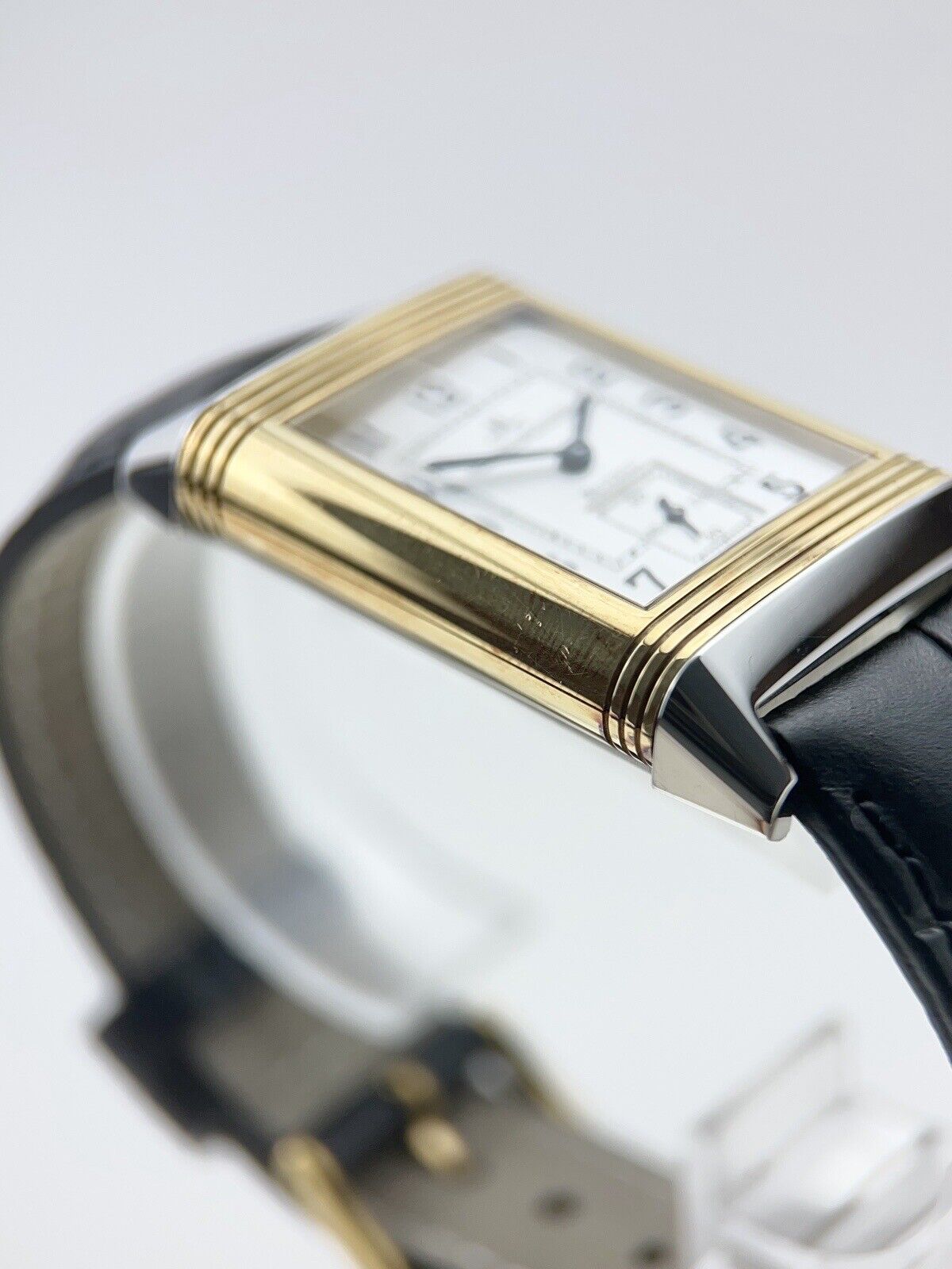 Jaeger LeCoultre Reverso Grande Taille Gold And Steel Manual Wind Men’s Watch