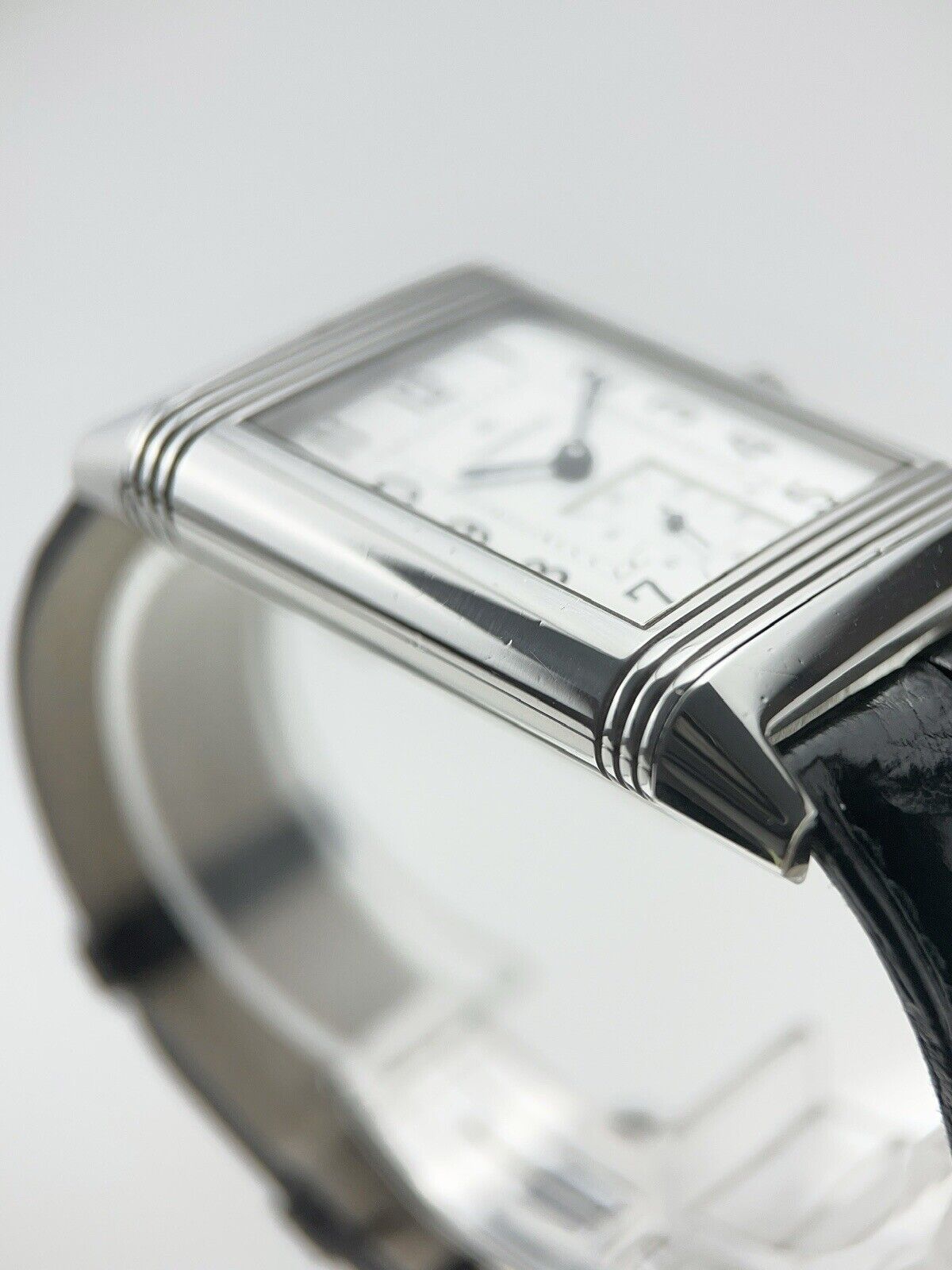 Jaeger LeCoultre Grand Reverso 976 Steel 30x48mm Manual Wind Mens Watch Q3738420