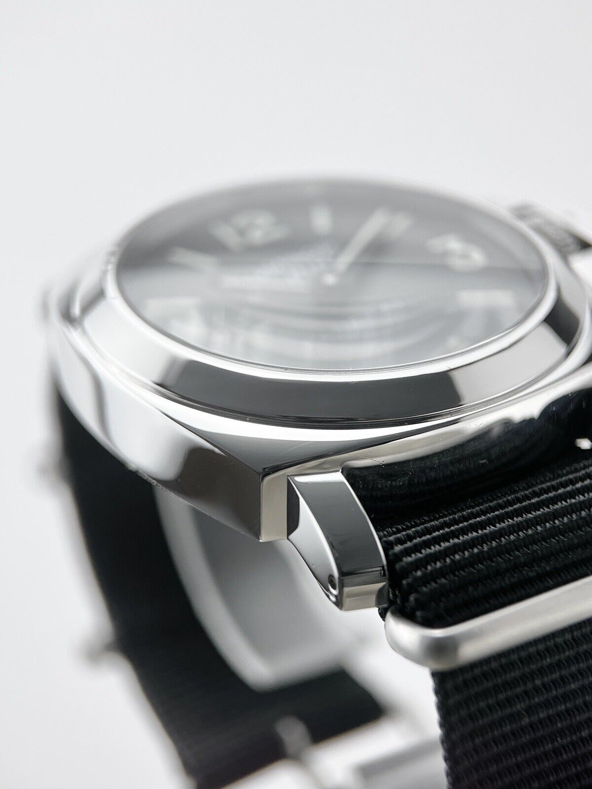 Panerai Luminor Base Logo 44mm Steel Mens Watch PAM01005 Manual Wind