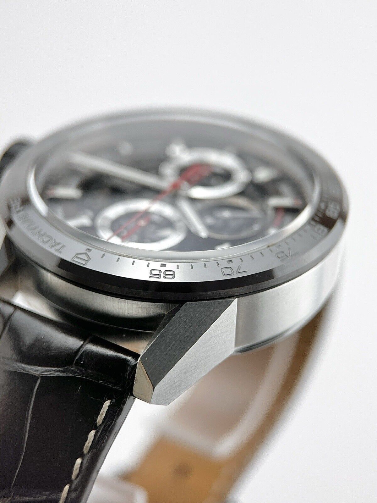 Tag Heuer Carrera Skelton Brown Dial 43mm Automatic CAR201U - Box And Papers
