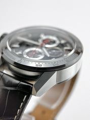 Tag Heuer Carrera Skelton Brown Dial 43mm Automatic CAR201U - Box And Papers