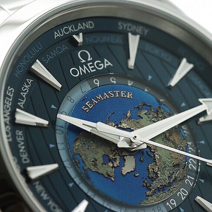 Omega Seamaster Aqua Terra 150﻿M 43mm GMT Worldtimer 220.10.43.22.03.001 - B/P