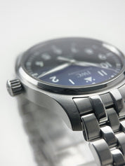 IWC Pilots  Stainless Steel Automatic 40 mm Black Watch IW328202 Box And Papers