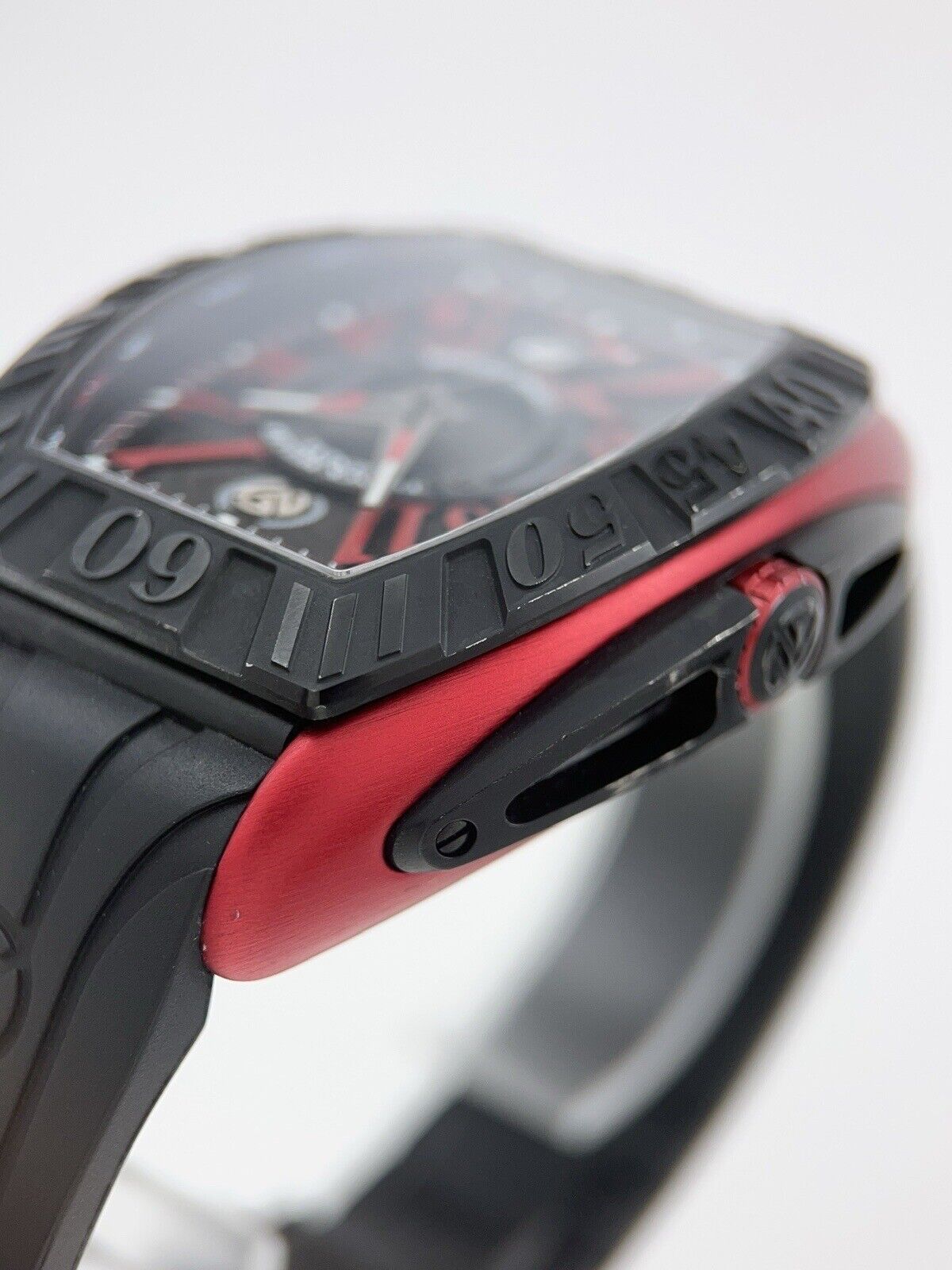 Franck Muller Conquistador Automatic Watch 45mm Black Dial 8900CGPJRS Titanium