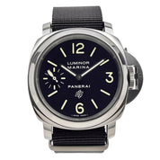 Panerai Luminor Base Logo 44mm Steel Mens Watch PAM01005 Manual Wind