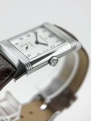 Jaeger LeCoultre Reverso Grande Taille Stainless Steel White 26x42mm Manual Wind