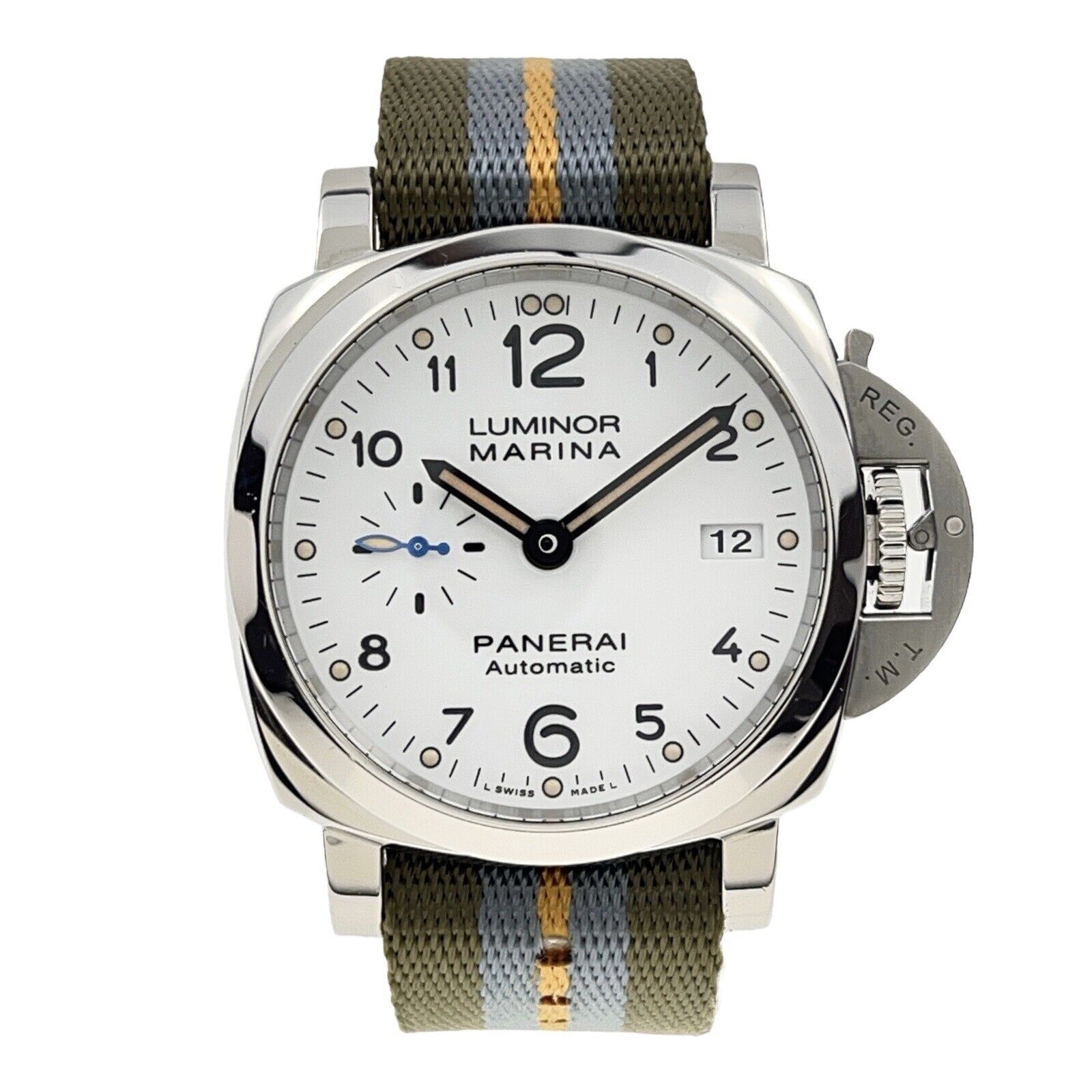 Panerai Luminor Marina Stainless Steel White 42mm Automatic Men’s Watch PAM01523