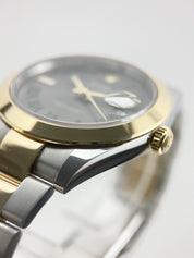 Rolex Datejust Stainless Steel 18k Gold Gray 41mm Automatic Men’s Watch 126303