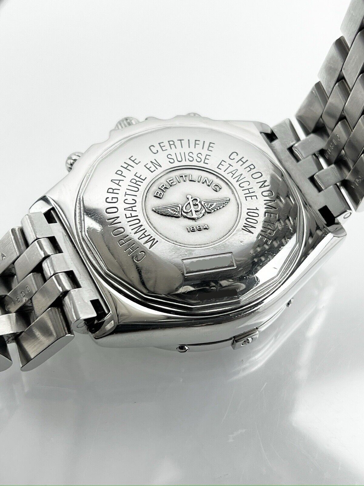 Breitling Crosswind Chronograph Automatic 43mm White Dial A13355 - Watch Only