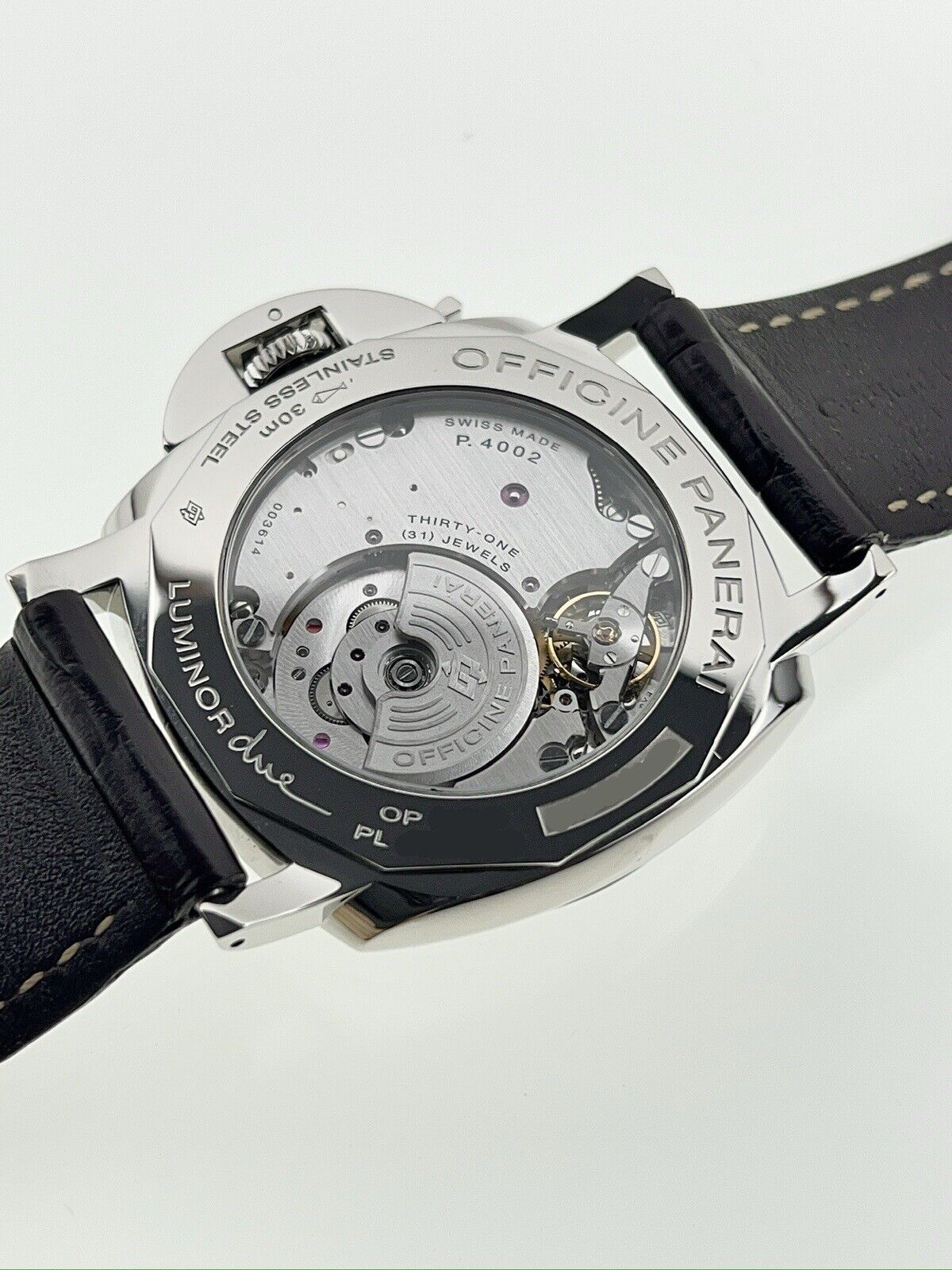 Panerai Luminor Due 3 Day GMT Steel 45mm Automatic Men’s Watch PAM00944