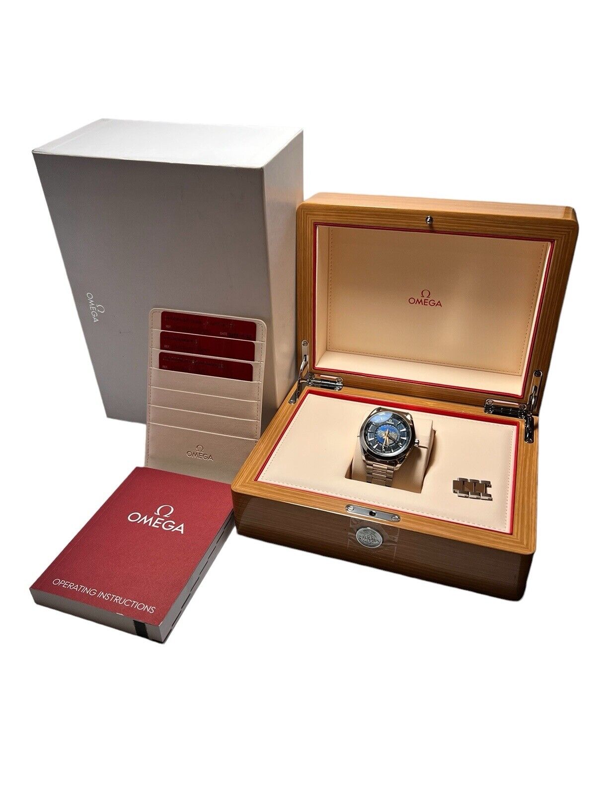 Omega Seamaster Worldtimer Stainless Steel 43mm Automatic Men’s Watch - B/P