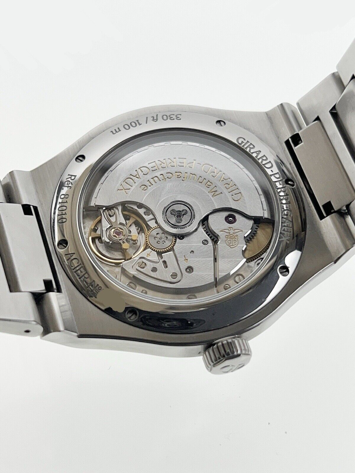Girard Perregaux Laureato Steel Black 42mm Automatic Men’s Watch 81010