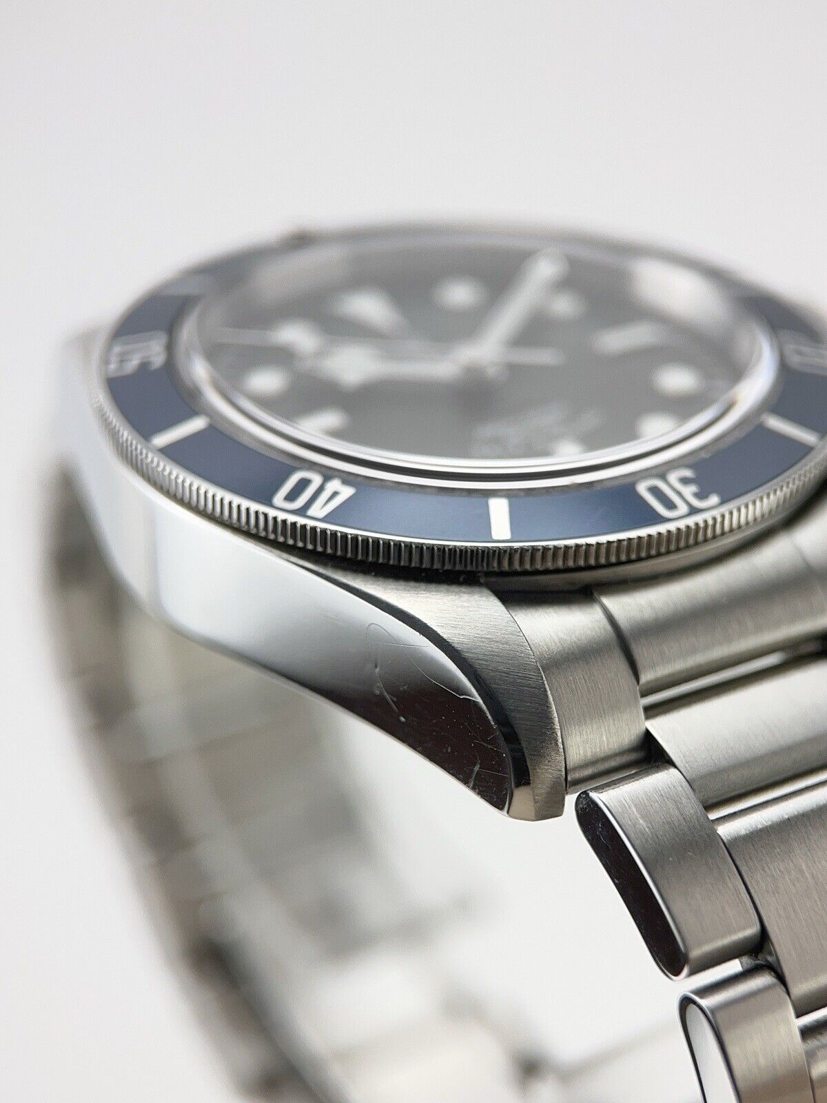 Tudor Heritage Black Bay Blue Steel Blue 41mm Automatic Men’s Watch 79220B