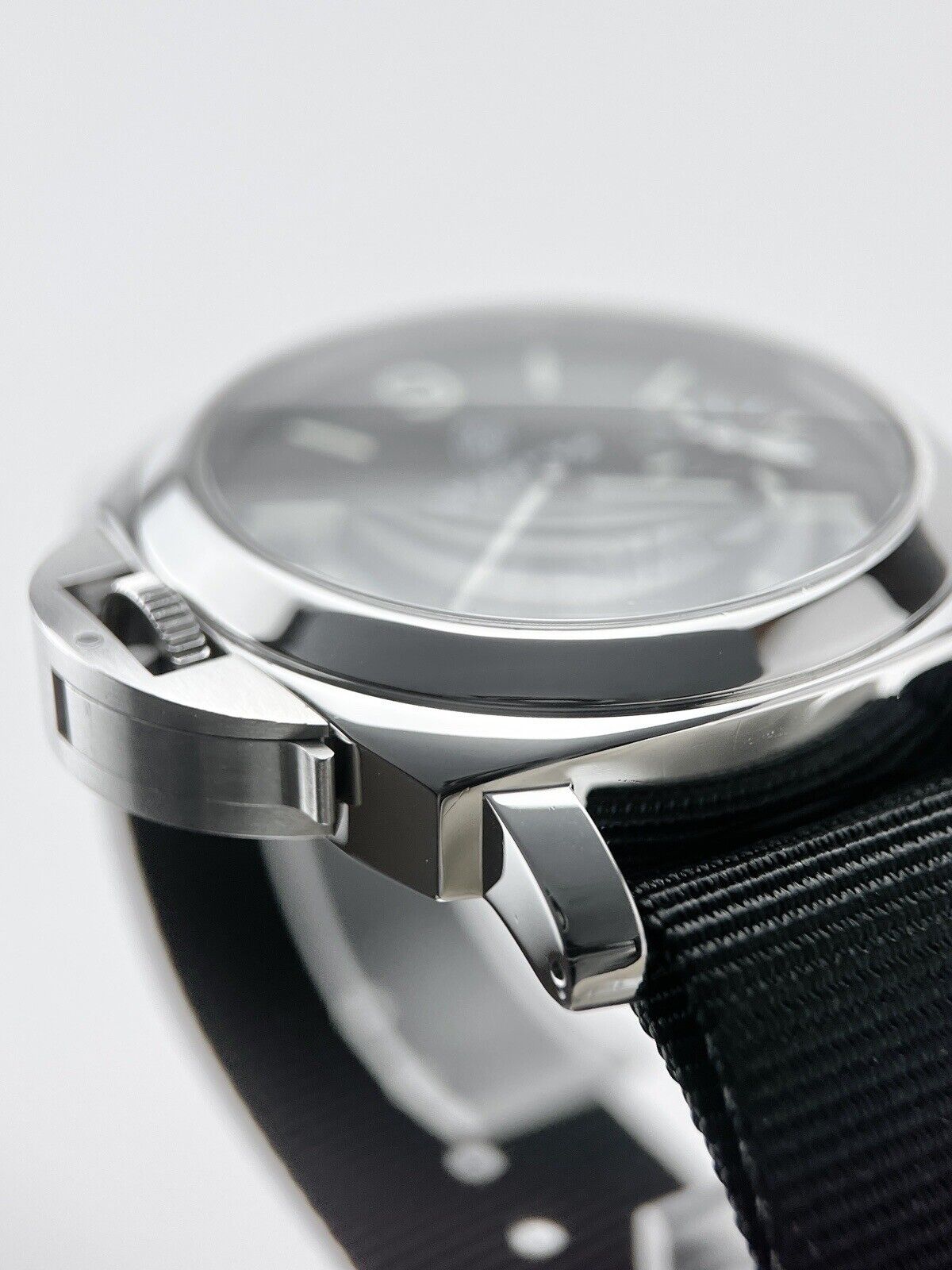 Panerai Luminor Base Logo 44mm Steel Mens Watch PAM01005 Manual Wind