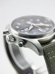IWC Spitfire Chronograph Stainless Steel Black 41mm Automatic Men’s IW387901 B/P