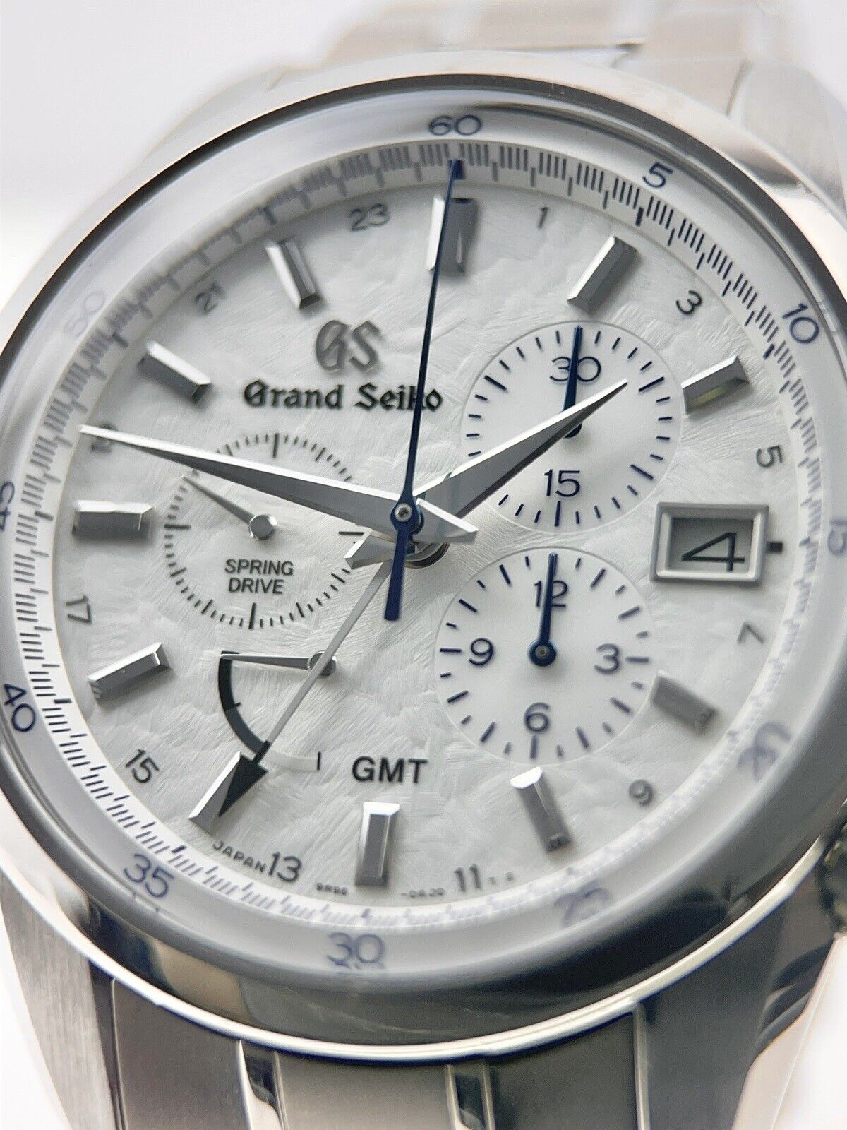 Grand Seiko Sport LE White Dial Titanium Automatic 40mm SBGC247G Box & Papers