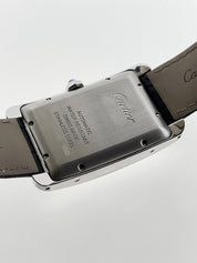 Cartier Tank Americaine Stainless Steel 26x45mm Automatic Men’s Watch WSTA0045