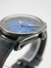 H.Moser Pioneer Stainless Steel Blue 42.8mm Automatic Men’s Watch 3200-1205