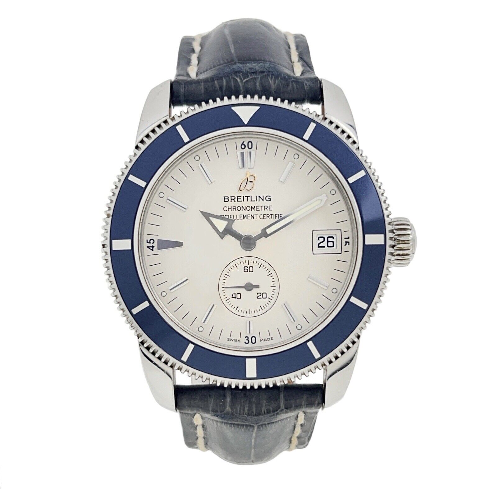 Breitling Superocean Heritage Stainless Steel 38mm Automatic Men’s Watch A37320