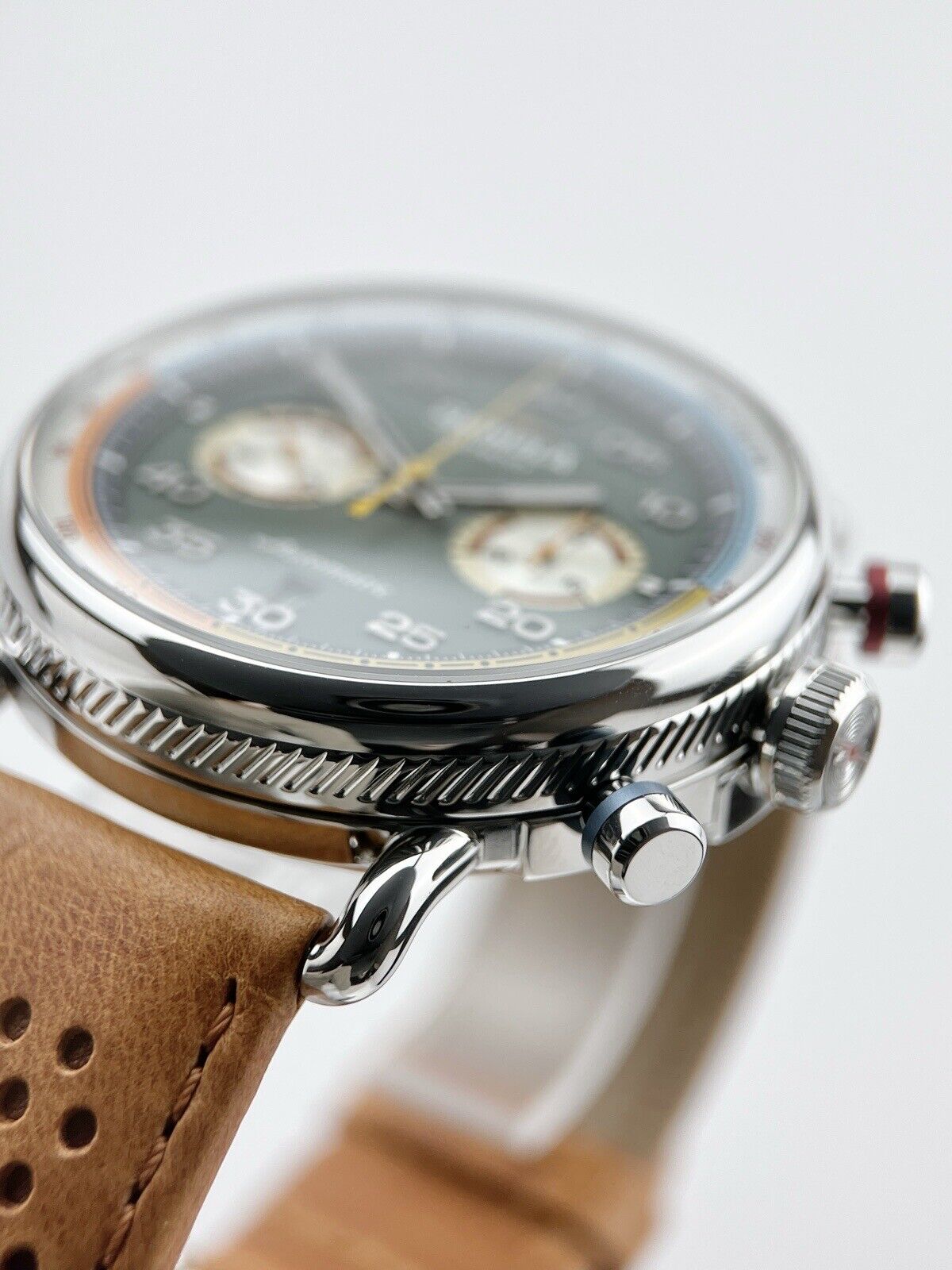 NEW Shinola Canfield Speedway LAP 06 44mm Automatic SS Green Dial Box & Papers