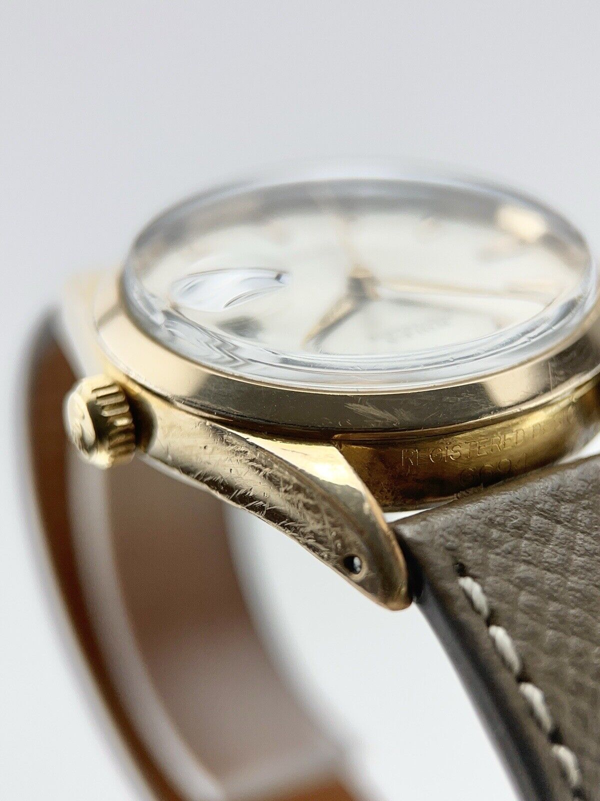 Rolex Oysterdate Precision Stainless Steel 34mm Manual Wind Watch 6694