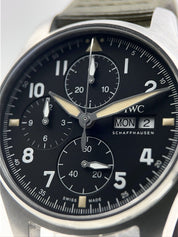 IWC Spitfire Chronograph Stainless Steel Black 41mm Automatic Men’s IW387901 B/P