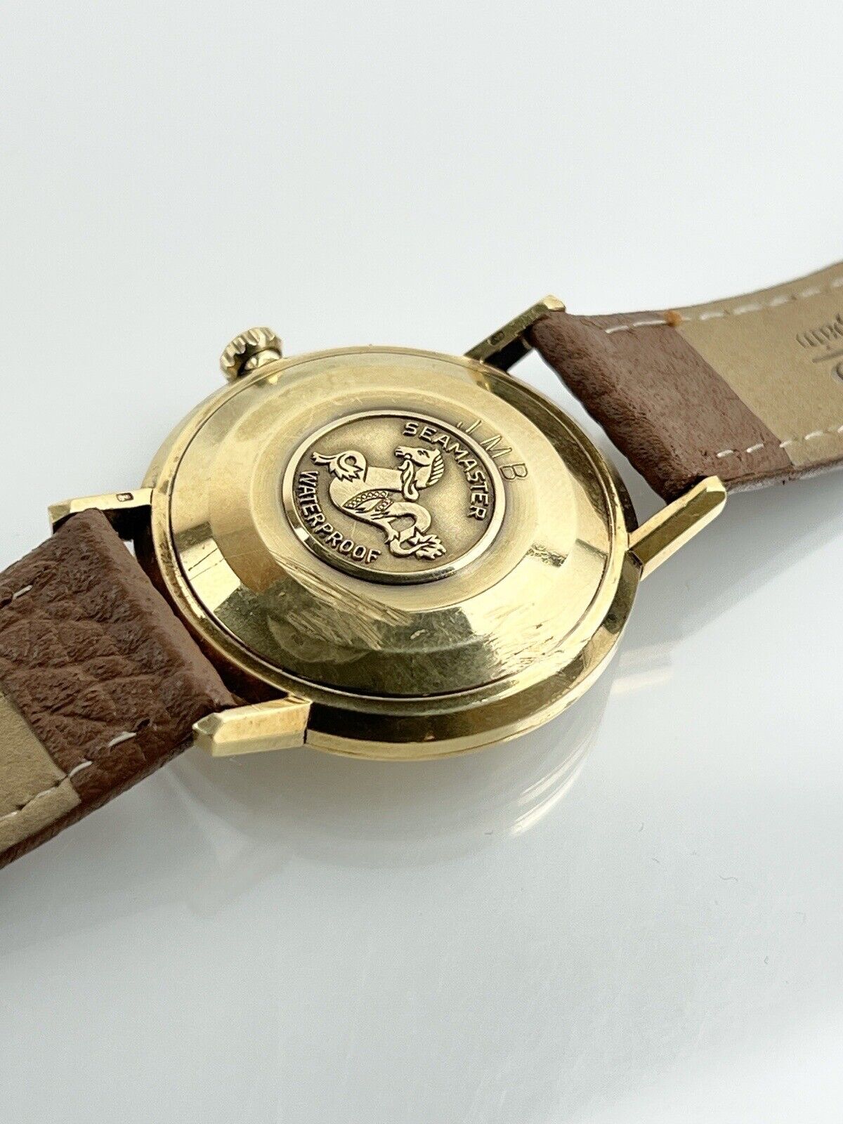 Omega Seamaster DeVille Factory Diamond Dial 35mm Solid Gold Men’s Watch