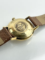 Omega Seamaster DeVille Factory Diamond Dial 35mm Solid Gold Men’s Watch