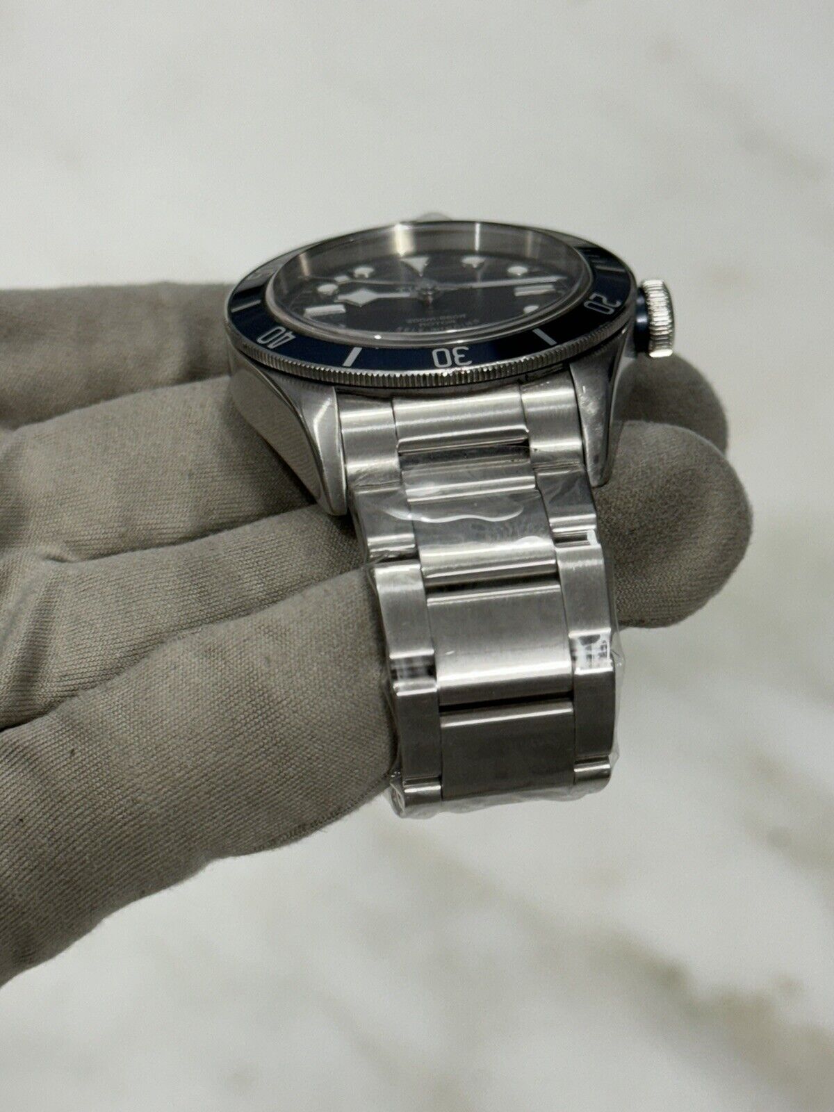 Tudor Heritage Black Bay Blue Steel Blue 41mm Automatic Men’s Watch 79220B