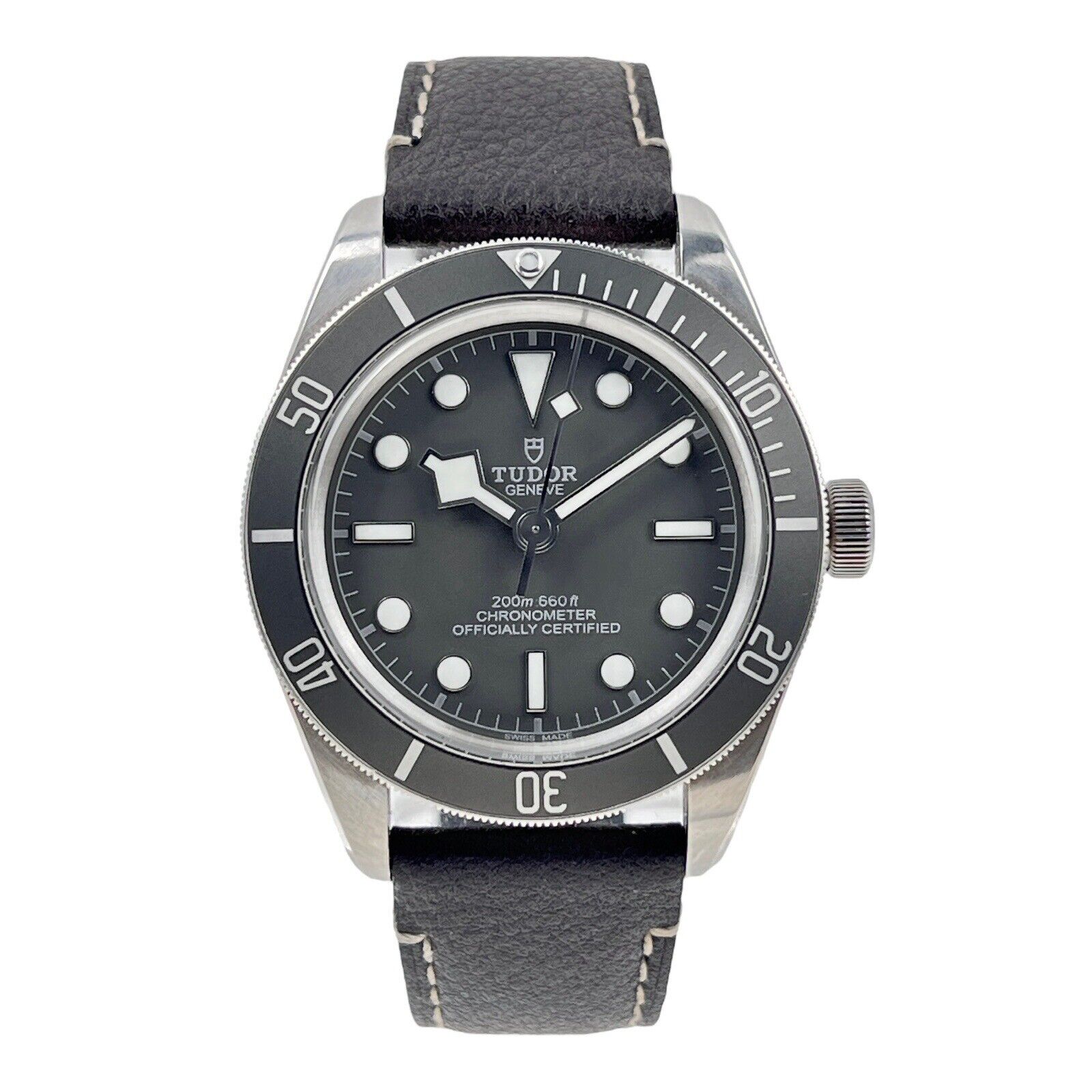 TUDOR Black Bay 58 .925 Silver 39mmGray Dial Men's Watch Box and Papers 79010SG