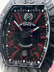 Franck Muller Conquistador Automatic Watch 45mm Black Dial 8900CGPJRS Titanium