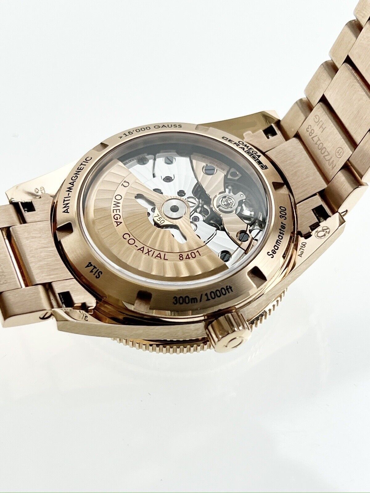 OMEGA Seamaster Men's Black Watch 18k Gold - 233.60.41.21.01.001 W/ Box & Papers