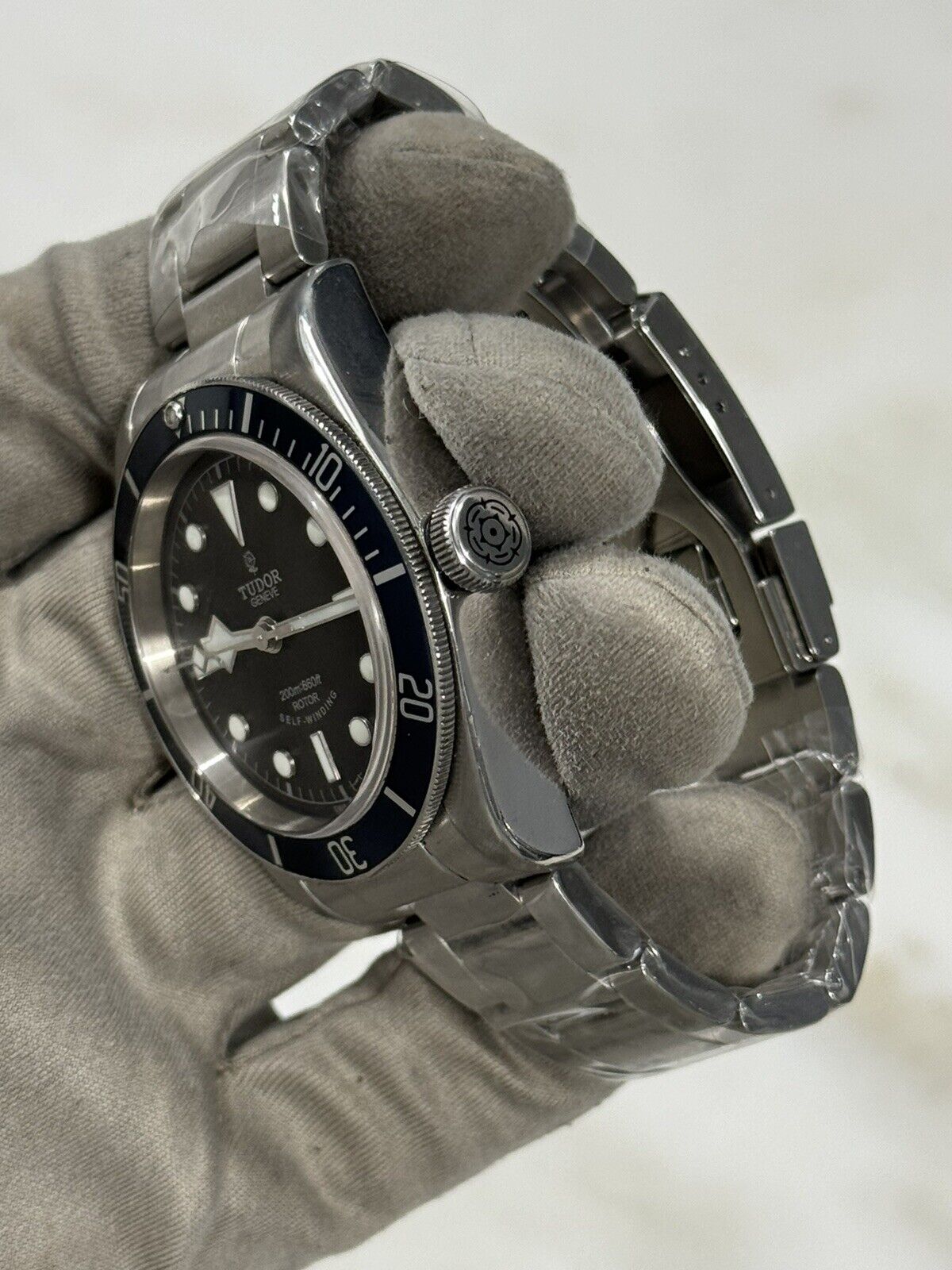 Tudor Heritage Black Bay Blue Steel Blue 41mm Automatic Men’s Watch 79220B