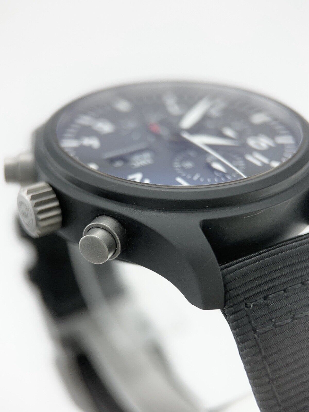 IWC Pilot Chronograph Top Gun Ceramic Black 41mm Automatic Men’s Watch IW389401