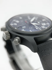 IWC Pilot Chronograph Top Gun Ceramic Black 41mm Automatic Men’s Watch IW389401