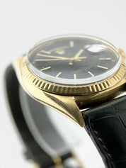 Rolex President Ref. 1803 Day Date 36mm Automatic Matte Black Dial 18k Gold