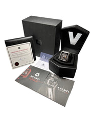 Aventi A10 Tourbillon Titanium Black 48x55mm Manual Wind Men’s Watch A10-04