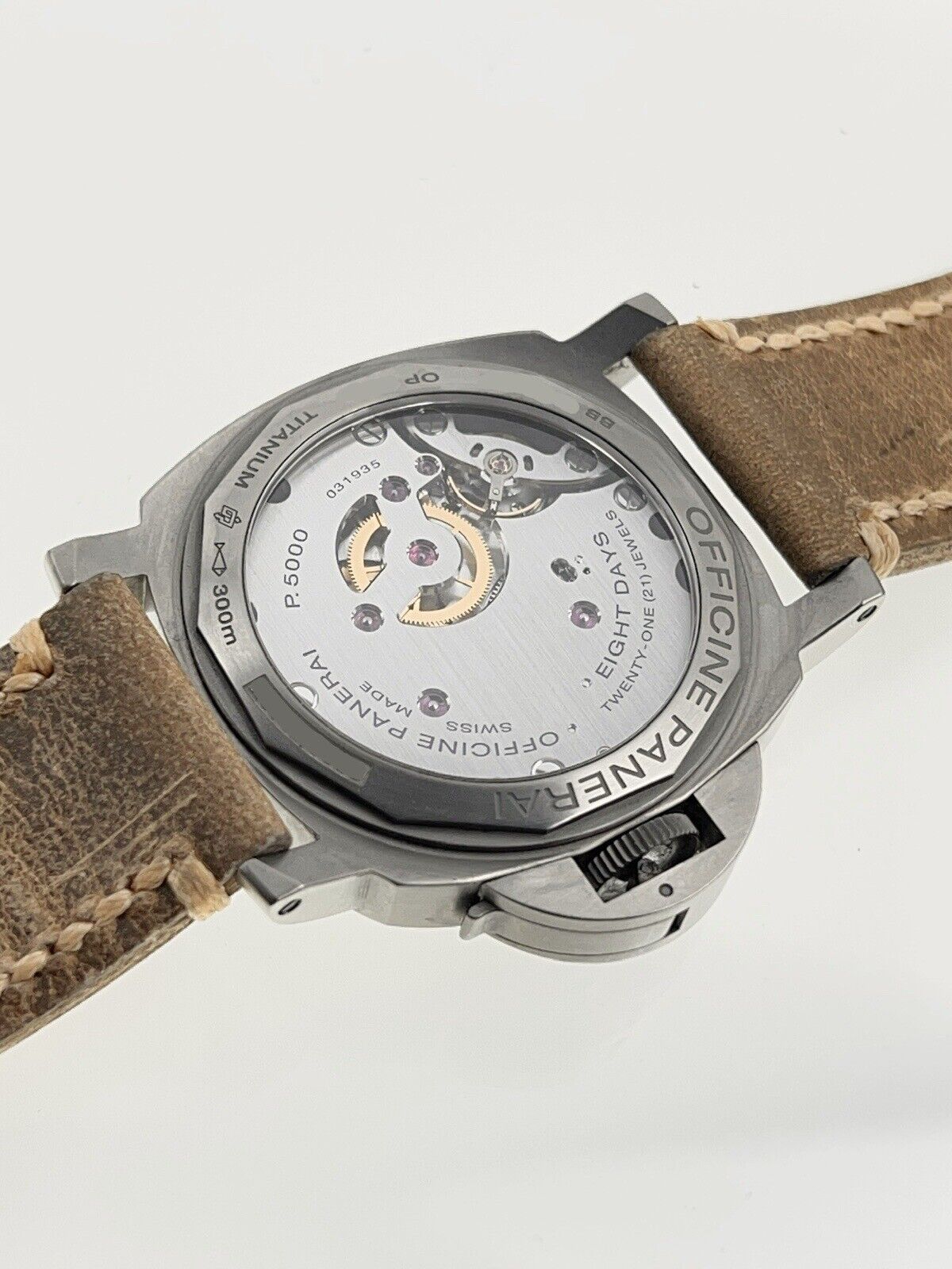 Panerai Luminor Marina 8 Days Titanium Brown 44mm Manual Wind Men’s PAM00564
