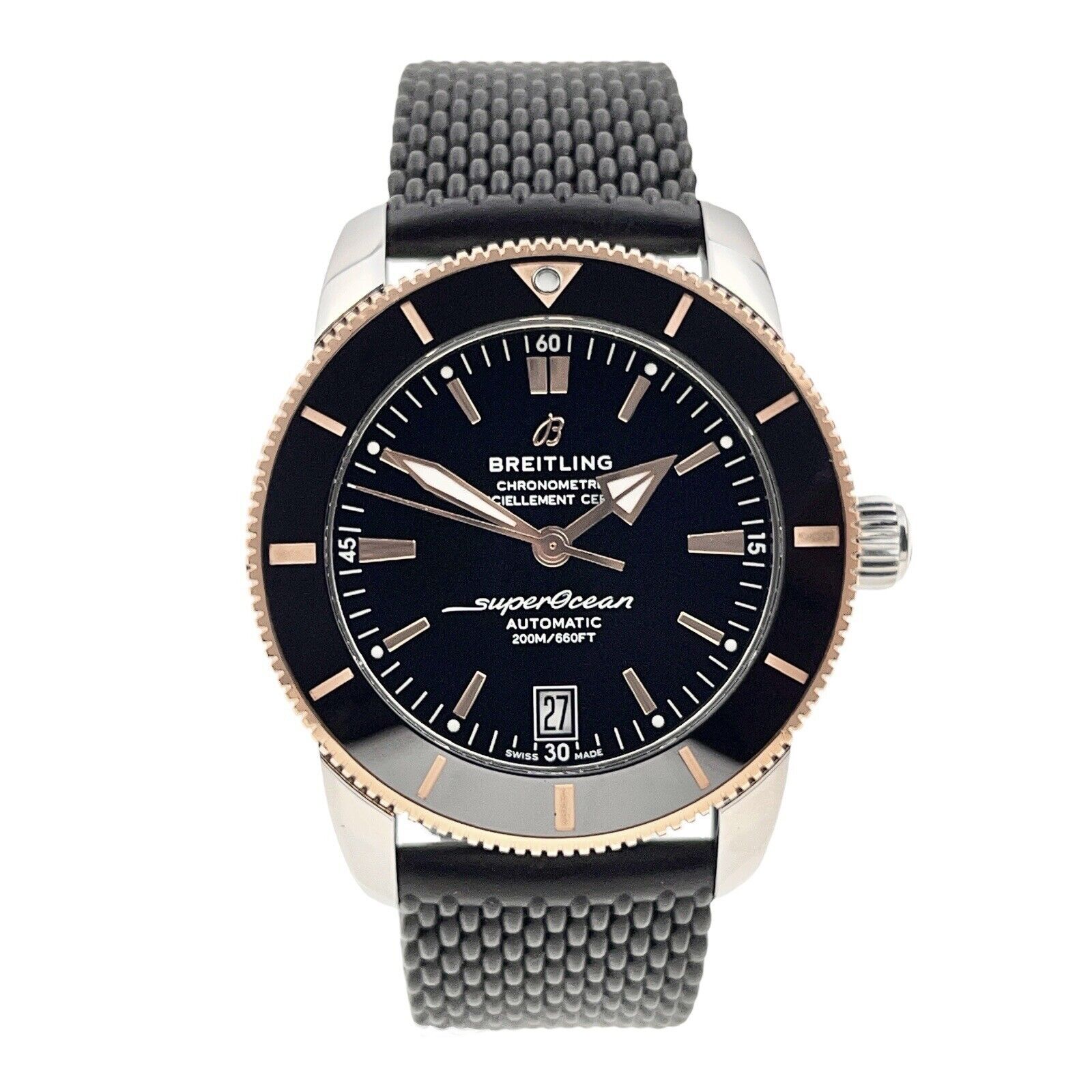 Breitling Superocean Heritage Stainless Steel & Gold 42mm Automatic Men’s UB2010