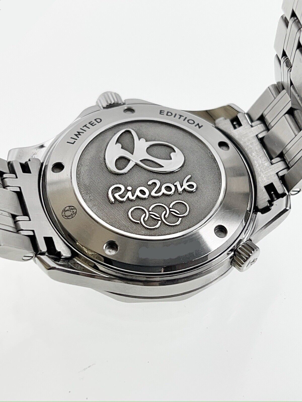 Omega Seamaster Diver 300m Rio 2016 Olympic Edition Stainless Steel Black 41mm