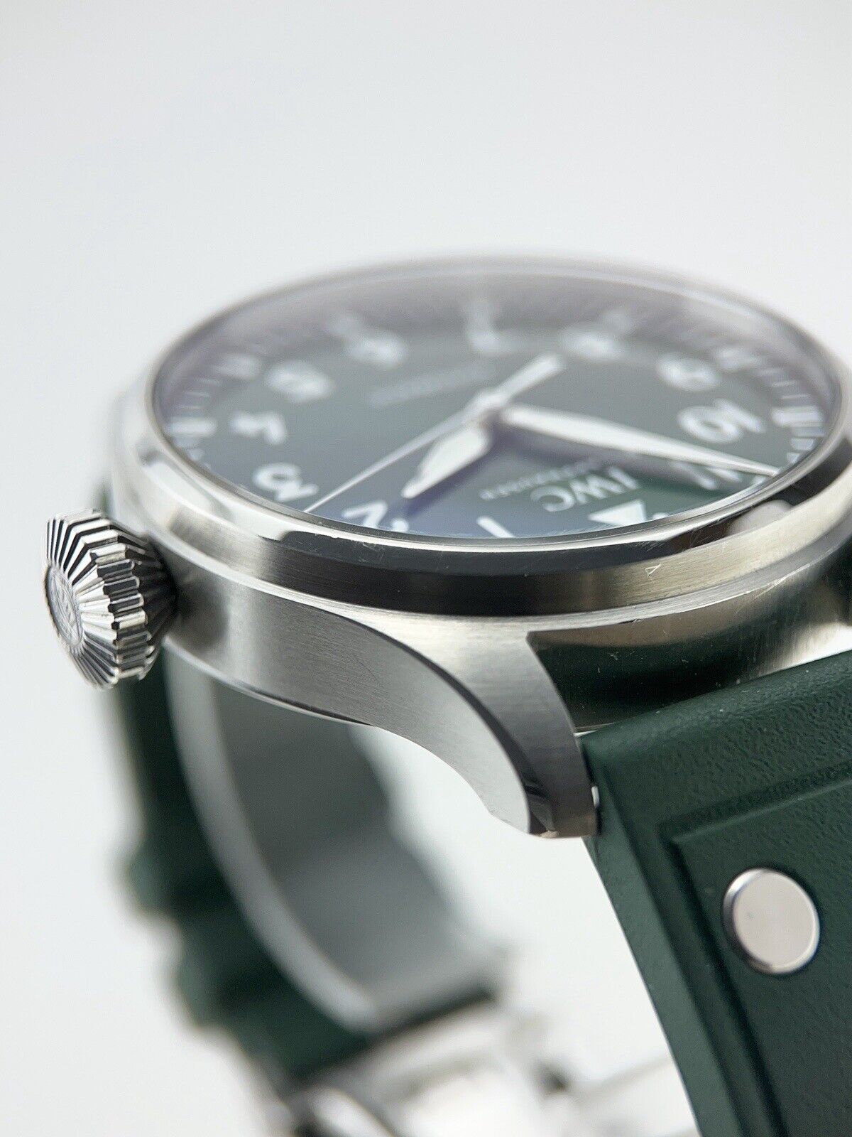 IWC Big Pilot Stainless Steel Green 43mm Automatic Men’s Watch IW329306