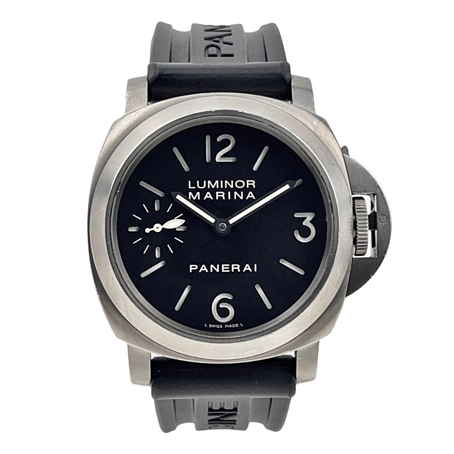 PANERAI Luminor Marina Titanium PAM00177 Hand Winding Men's Watch 44mm